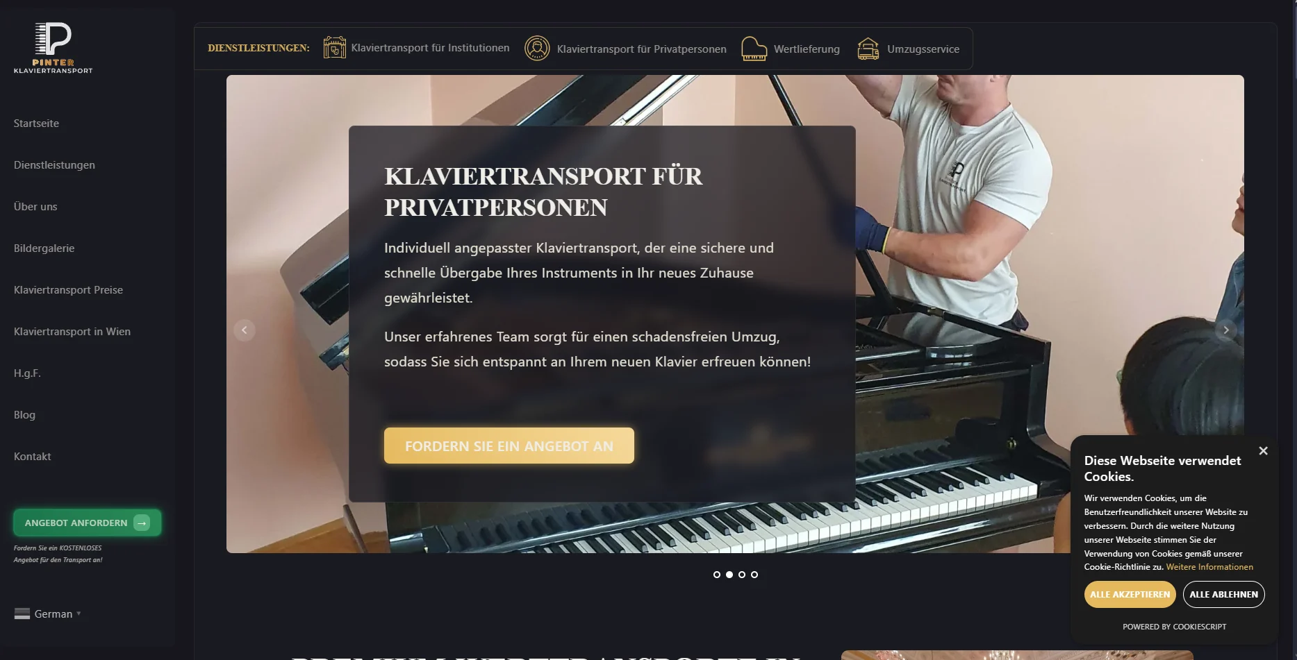 pinterklaviertransport webuniter - Web Uniter